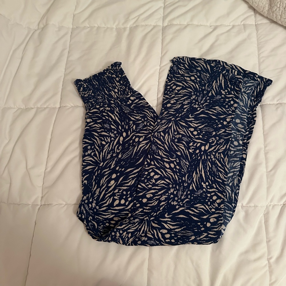 Levitate Flowy Blue Pants